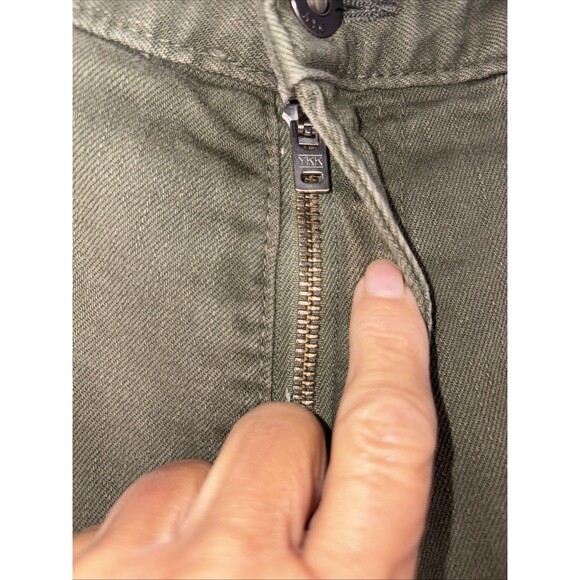 Bonobos Travel Jeans Mens 33x29 Bowling Green Olive Denim Straight Leg Stretch - Picture 11 of 15